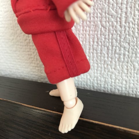 オビツ11 ハーフパンツ　red