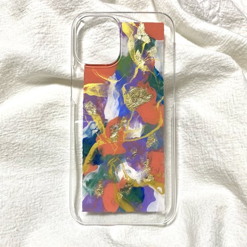 「立花」アートスマホケース iPhoneケース セミオーダー