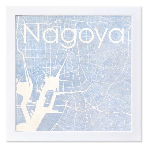 ポスター『名古屋』フレーム付き 1L サイズ
