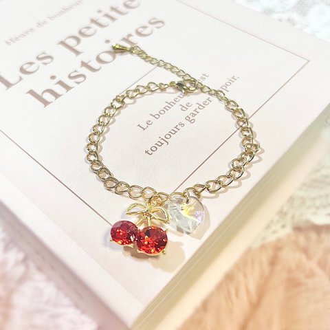 Cherry bracelet