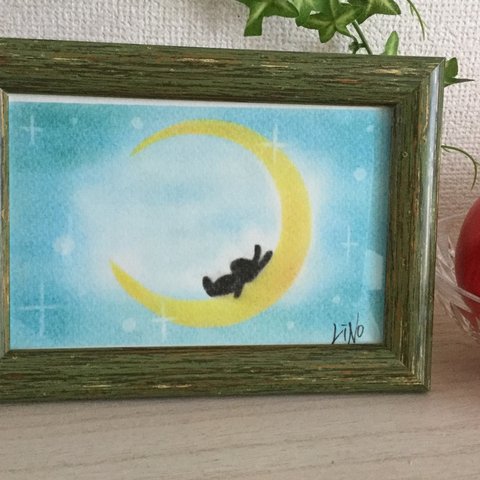 「ゆったり」パステルアート 