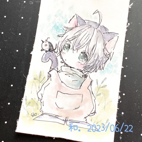 原画・(s)黒猫クロくん