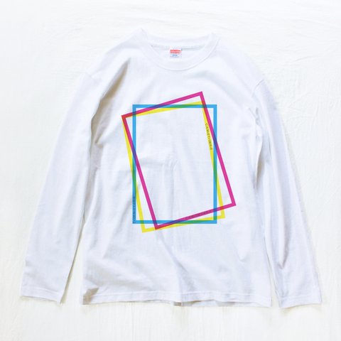 CMYK　カラフル（長袖Tシャツ）