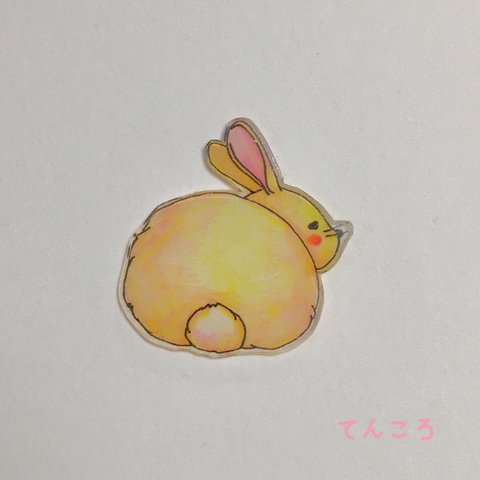 うさぎブローチ