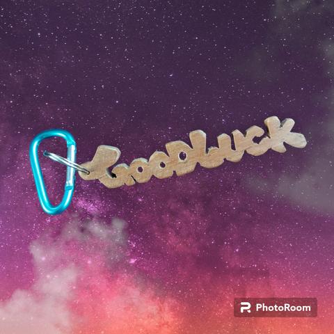 桜の木ストラップ　GOODLUCK