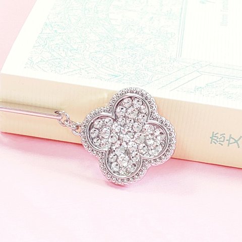 Clover Bookmarker　SILVER