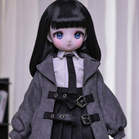 高級ブランドドール+衣装+BJD ドール 本体+フルセット 1/146球体関節人形