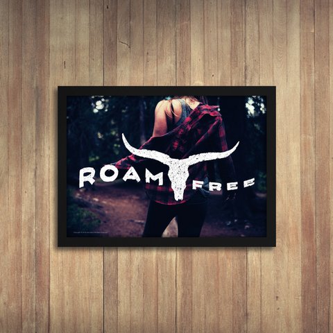 A3ポスター  ROAM FREE