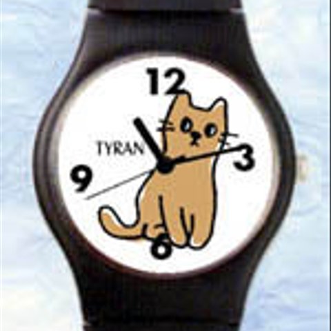 猫[CAT]-TYRAN腕時計-W1-TL　シンシ♪