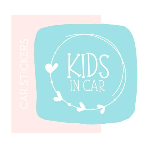 《CAR》① Kids in car （キッズインカー）