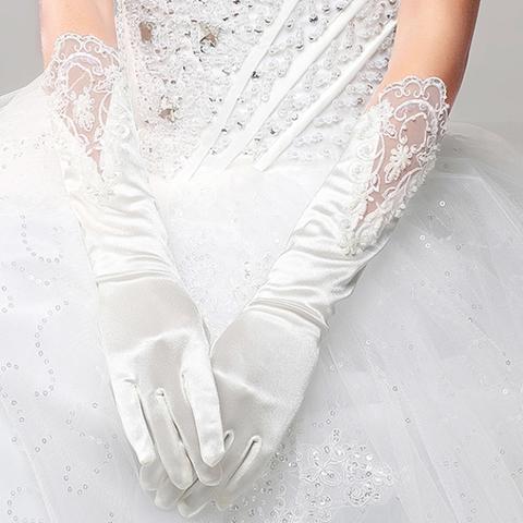 手袋レース 結婚する  ウェディングドレス  手袋  シンプル  成人式  レース手袋  ウェディンググローブ