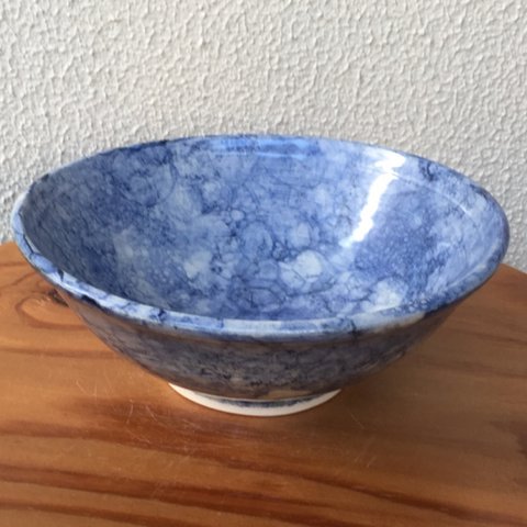 藍の深鉢