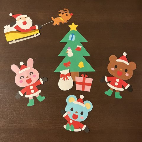 壁面飾り☆クリスマス