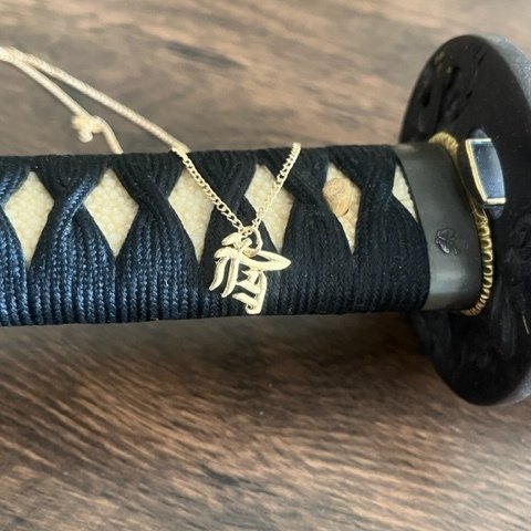 大人気商品発売開始！＜漢字＞武士の『武』ネックレス