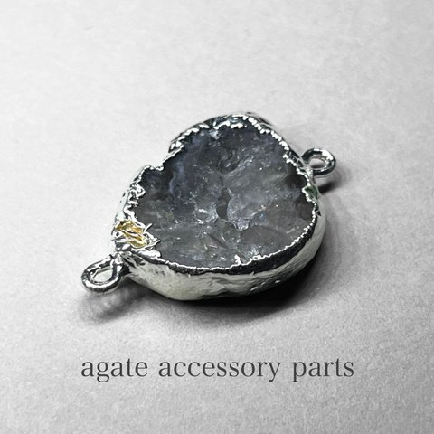 agate accessory parts / 瑪瑙アクセサリーパーツ A