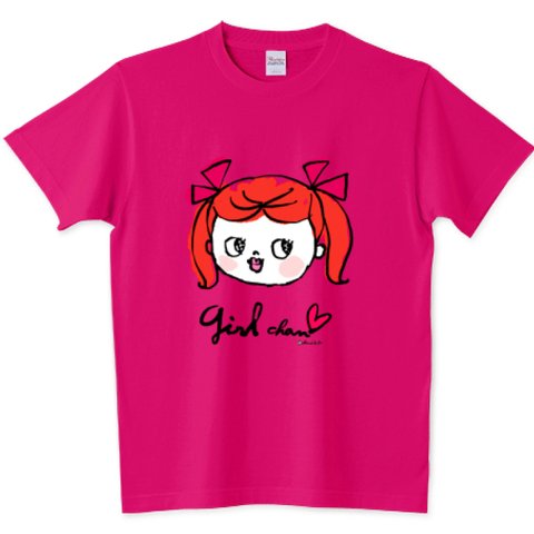 girlちゃんTシャツ・ツインテール