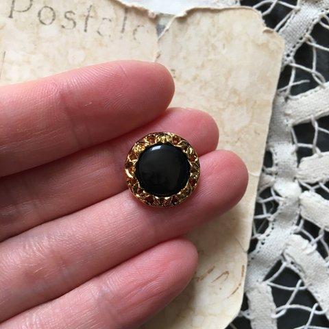 【1個】15mm/japan vintage/アクリルボタン　104-8