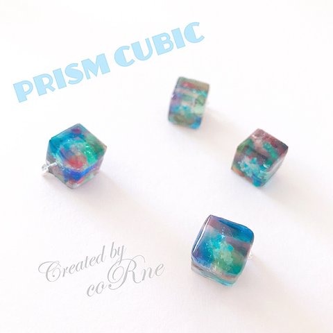 "PRISM CUBE" 不思議なキュービック ストラップ/チャーム＊再販