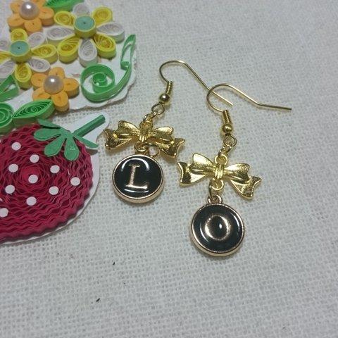 LOVEリボン🎀ピアス