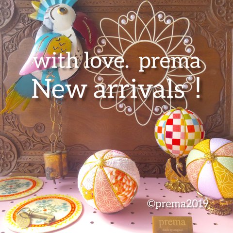 🪔prema通信　new arrivals！　