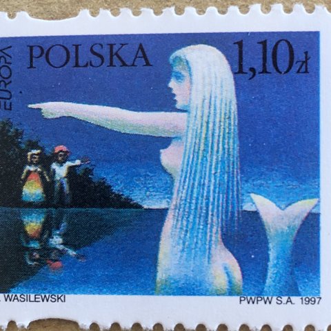 ちいさなartmuseum　Poland stamp　２Set