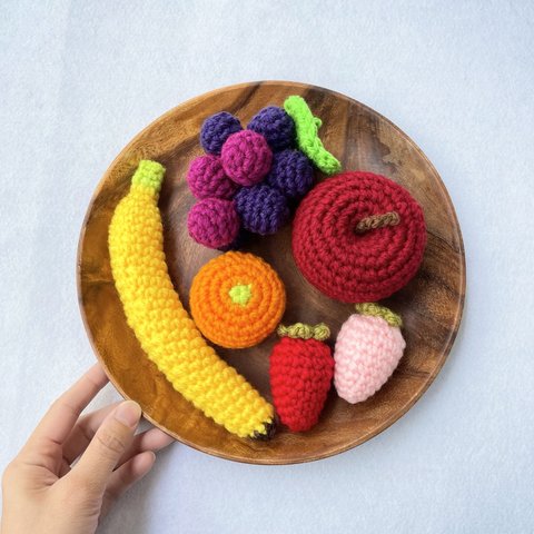かぎ針編み フルーツセット