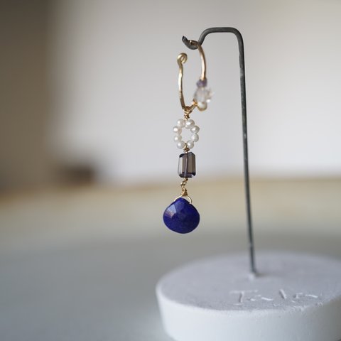 14kgf ラピスラズリearcuff