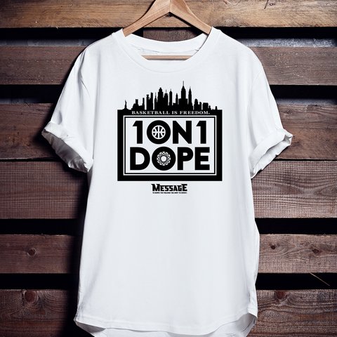 バスケTシャツ「1ON1 DOPE」