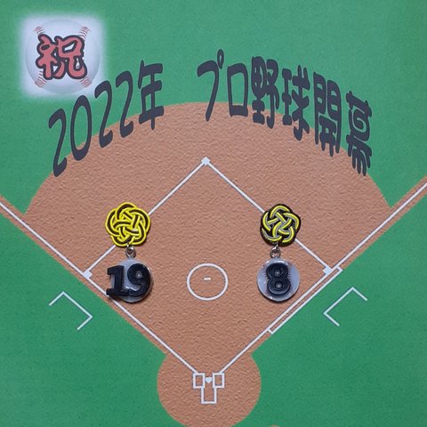 阪神　プロ野球１２球団水引⚾　阪神タイガース🐯