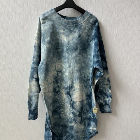 藍染Tシャツチュニック