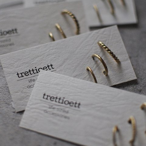 Ear cuff SET／【テクスチャ選べる】イヤーカフセット