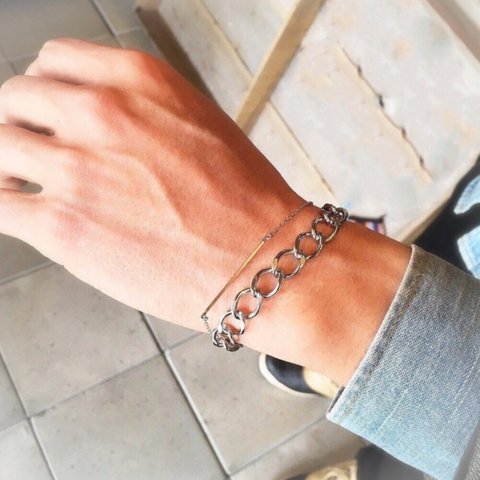 【nemon】Impact chain bracelet (Men's)