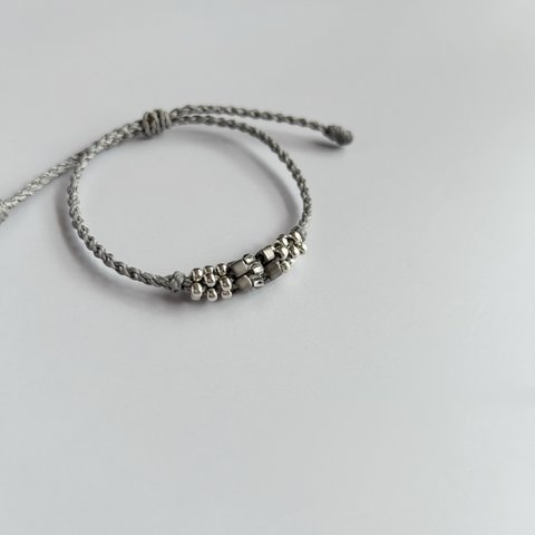 cylinder bracelet ライトグレー