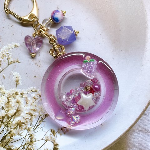 フレッシュグレープ🍇ダブルシェイカーキーホルダー/ストラップ