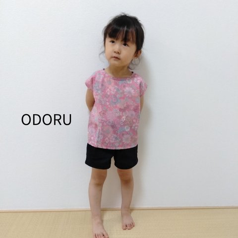 【再販】ベビー👶おしゃまなショートパンツ(濃紺)