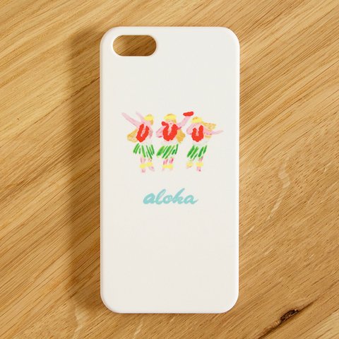 SALE!!!【iPhone/Android対応】aloha hula girls color スマートフォンケース