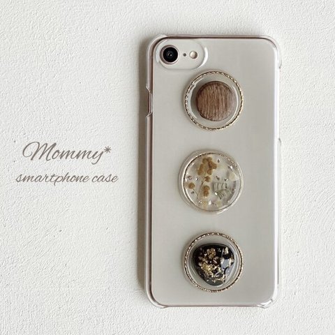 【iPhone15シリーズ対応】antique mimosa スマホケース/iPhoneケース