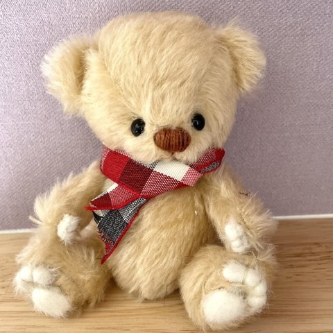 新作　ハチミツ色   おめめぱっちり　テディベア  テディ　teddy  はちみつ　黄色　かわいい