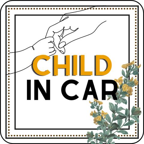 child in car (ボタニカル🌼)