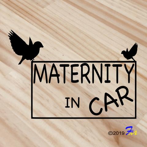 MATERNITY IN CAR⑱ ステッカー