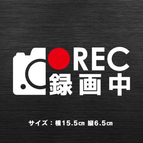 87 煽り運転防止ステッカー【カメラアイコン】