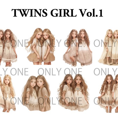 TWINS GIRL　Vol.1　ステッカーセット