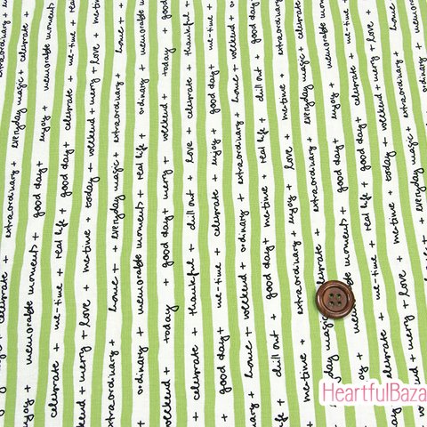 USAコットン(110×50) moda QUOTATION クォーツ グリーン 生地 布