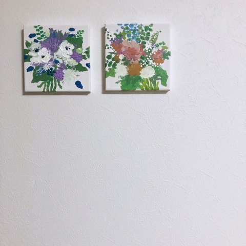 【オーダー用】お花のキャンバスアート