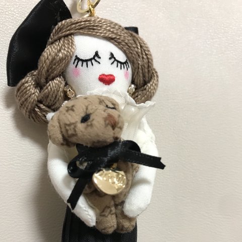 シフォンのルルベちゃん♪クマちゃんとお出かけ♡