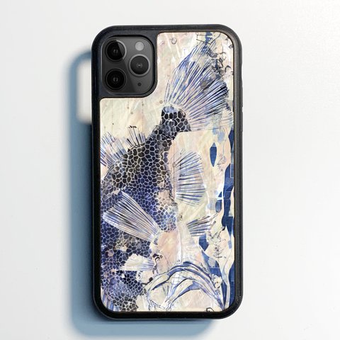 鯛釣 魚拓 iPhone 15 14 13 12 SE3 SE2 天然貝シェル iPhone 全機種対応 ケース フローラルアート ソフト耐衝擊 カバー 029