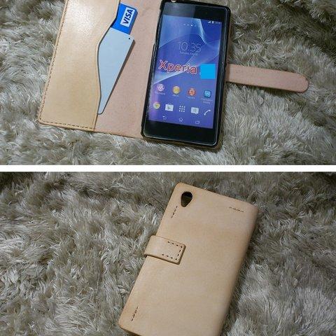 Xperia Z4 エクスペリアＺ４ ヌメレザーケース