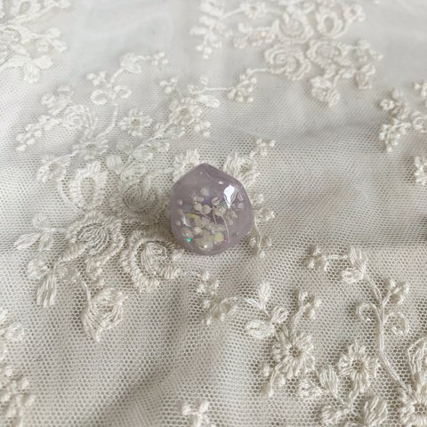 【全11色】Crystal ring light purple