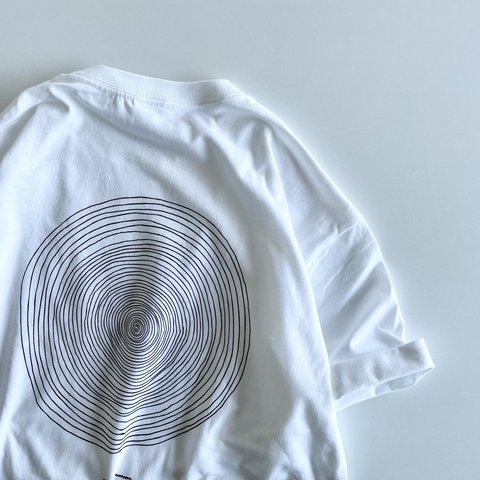 GW企画【〜5/6 送料無料❗️】オーバーシルエットTシャツ / ユニセックス / Baum バウム / ホワイト