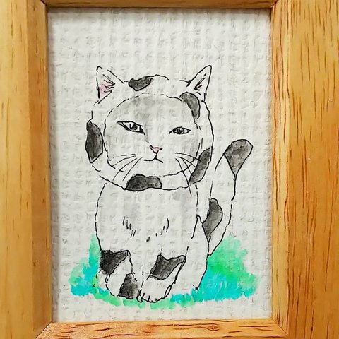 猫イラスト(原画)